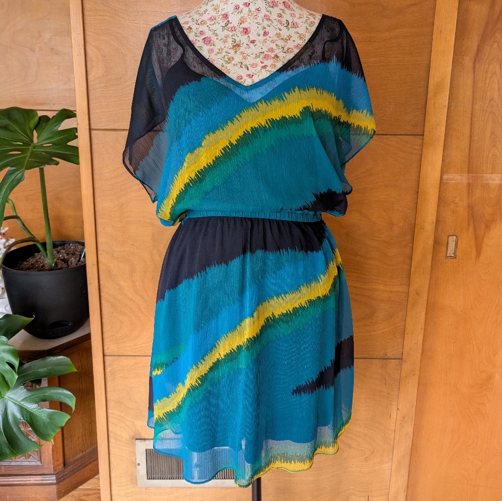 Express Tie Dye Dress - Size Large